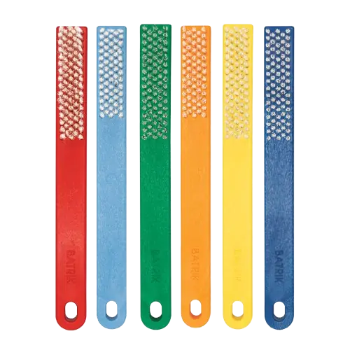 Cepillos planos para limpieza de instrumentos